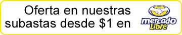 subastas desde $1 en mercadolibre